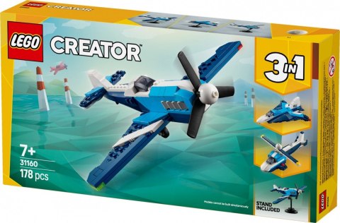 Klocki Creator 31160 Statek powietrzny: samolot wyścigowy LEGO