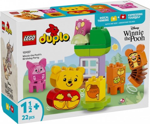 Klocki DUPLO 10457 Przyjęcie urodzinowe Kubusia Puchatka LEGO