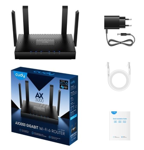 Router WR3000S Mesh Gigabit WiFi AX3000 Cudy