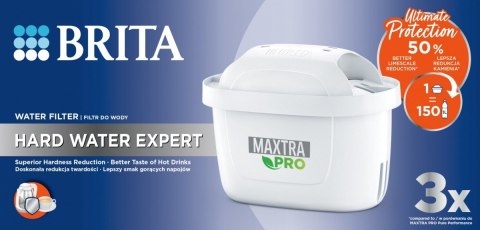Wkład wymienny Maxtra PRO Hard Water Expert 3 sztuki Brita
