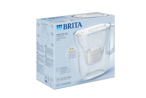 Dzbanek filtrujący 2,4l Style Essential biały Brita