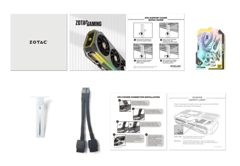Karta graficzna GeForce RTX 5070 AMP 12GB GDDR7 192bit 3DP/HDMI biała ZOTAC