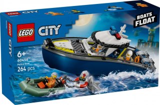 Klocki City 60456 Pościg łodzią policyjną LEGO
