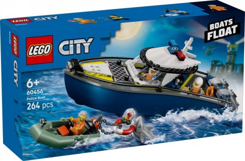 Klocki City 60456 Pościg łodzią policyjną LEGO