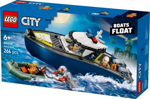 Klocki City 60456 Pościg łodzią policyjną LEGO