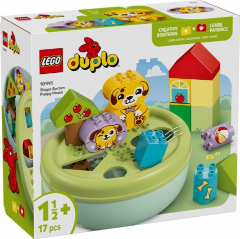 Klocki DUPLO 10441 Sorter kształtów: dom szczeniaczków LEGO