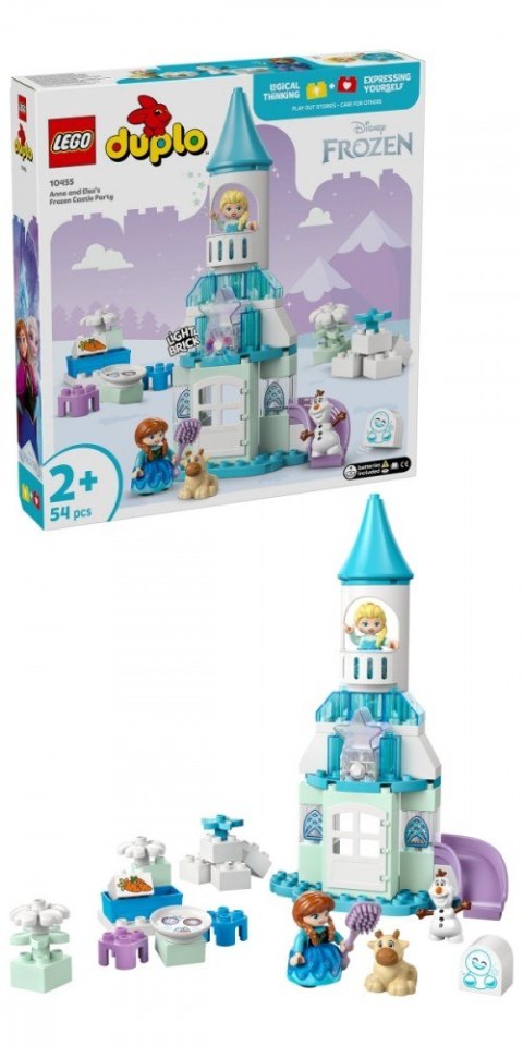 Klocki DUPLO Disney 10455 Przyjęcie w lodowym zamku Anny i Elzy LEGO