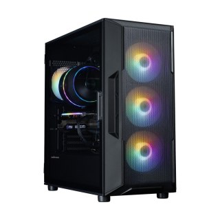 Obudowa I3 NEO V2 Mid Tower RGB fan x4 czarna Zalman