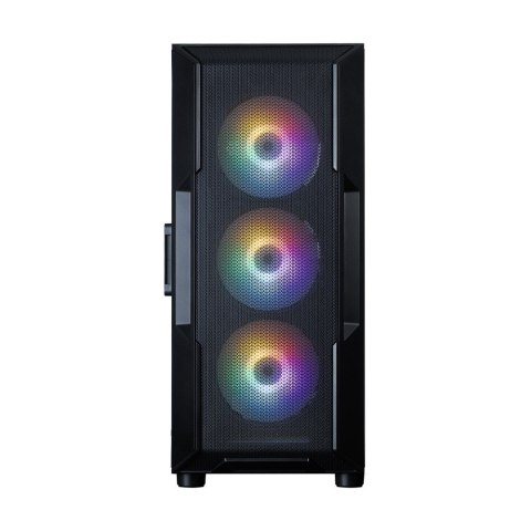 Obudowa I3 NEO V2 Mid Tower RGB fan x4 czarna Zalman