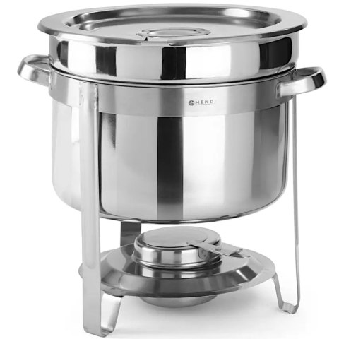 Podgrzewacz na pastę stołowy do zupy stalowy 8 l - Hendi 472507 Hendi