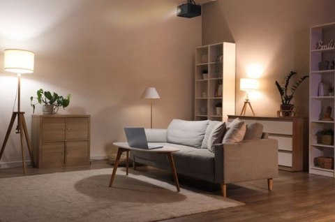 Projektor PK32 1100 lm LED/ 4K UHD/ HDR/ 30 000 h/ ToF auto-focus & keystone/ 4,6 ms/ głośniki 2×5 W Optoma