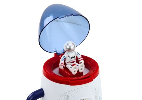 Rakieta Kosmiczna Otwierana Kosmonauci Pojazd Kosmiczny Światła Dźwięki LEAN Toys