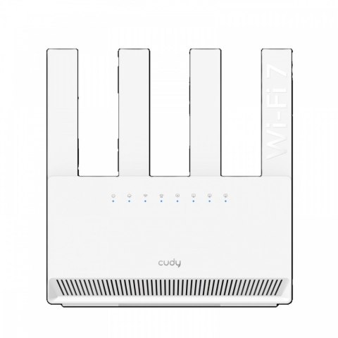 Router WR3600 BE3600 Gigabit Dual Band Wi-Fi 7 Router 4 x 10/100/1000Mbps Ports, 4 x 5dBi fixed antennas, WiFi route Cudy