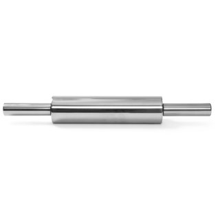 Wałek do ciasta ze stali nierdzewnej śr. 65mm dł. 250/470mm - Hendi 515006 Hendi