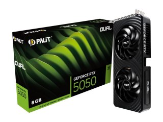 Karta graficzna GeForce RTX 5050 DUAL 8GB GDDR6 128bit 3DP/HDMI Palit