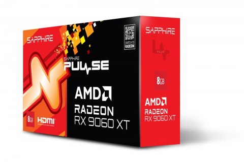 Karta graficzna Radeon RX 9060 XT PULSE 8GB GDDR6 128bit DP/2HDMI Sapphire Technology