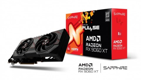 Karta graficzna Radeon RX 9060 XT PULSE 8GB GDDR6 128bit DP/2HDMI Sapphire Technology