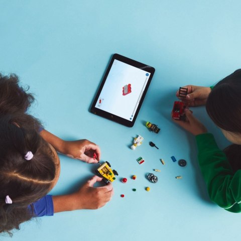 Klocki City 60458 Zestaw wyścigówek: pizza kontra wóz strażacki LEGO