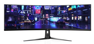Monitor 49 XG49VQ VA 32:9 (3840 x 1080) ROG Strix 144Hz 4ms 1200nit 125% sRGB HDR400 HDMI DP USB B 2xUSB3.0 GŁOŚNIK Asus