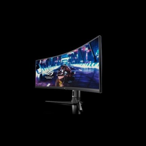 Monitor 49 XG49VQ VA 32:9 (3840 x 1080) ROG Strix 144Hz 4ms 1200nit 125% sRGB HDR400 HDMI DP USB B 2xUSB3.0 GŁOŚNIK Asus