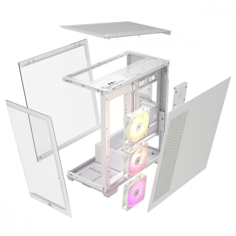 Obudowa 3500X ARGB TG Mid-Tower biała Corsair