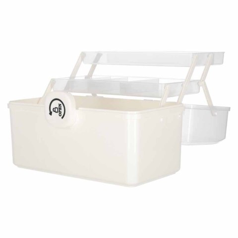 Organizer na leki pojemnik pudełko kasetka apteczka duży XXL na zamek skrzynka 34,5x23x22 cm Kik Sp. z o. o. Sp. k.