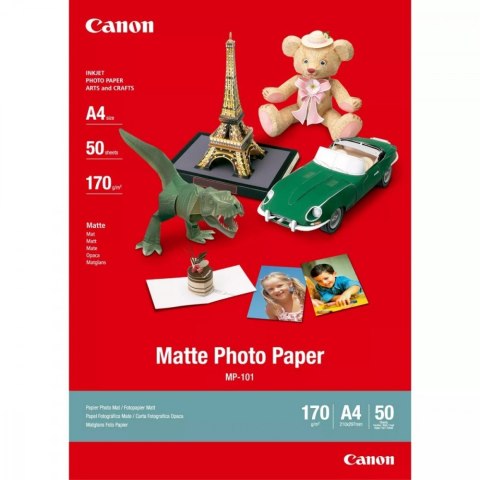 Papier Canon MP-101 matowy Photo Paper A4 50 arkuszy 7981A005 Canon