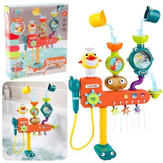 Zabawka Przelewowa Do Kąpieli Kołowrotek Kubeczki Prysznic LEAN Toys