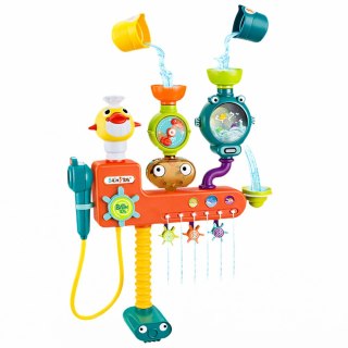 Zabawka Przelewowa Do Kąpieli Kołowrotek Kubeczki Prysznic LEAN Toys