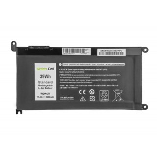 Bateria do Dell WDXOR 11,4V 3400mAh Green Cell