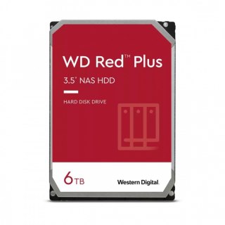 Dysk 3,5 cala WD Red Plus 6TB CMR 256MB/5400RPM Western Digital