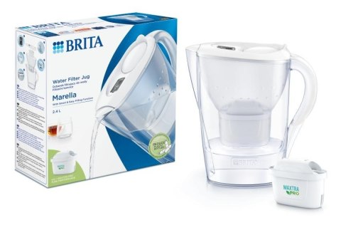 Dzbanek filtrujący 2,4l Marella Maxtra PRO Pure Performance biały Brita