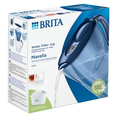 Dzbanek filtrujący 2,4l Marella Maxtra PRO Pure Performance niebieski Brita