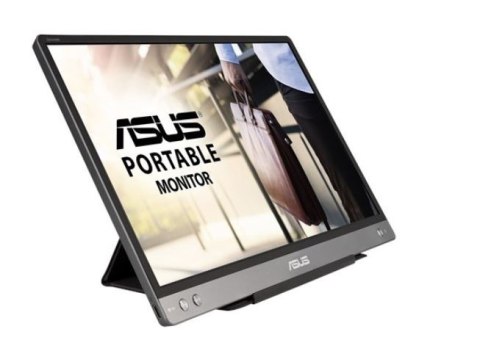 Monitor MB14AC 14 cali IPS FHD USB-C 9mm 0,59kg Przenośny ekran dodatkowy do notebooka Asus
