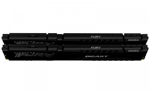 Pamięć DDR5 Fury Beast 32GB(2*16GB)/6000 CL30 EXPO czarna Kingston