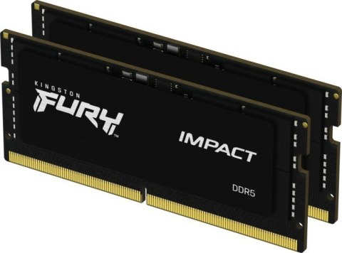 Pamięć DDR5 SODIMM Fury Impact 64GB(2*32GB)/4800 CL38 Kingston