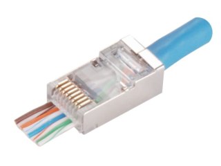 Wtyk przelotowy RJ45 STP kat.5e (opakowanie 100 sztuk) ALANTEC
