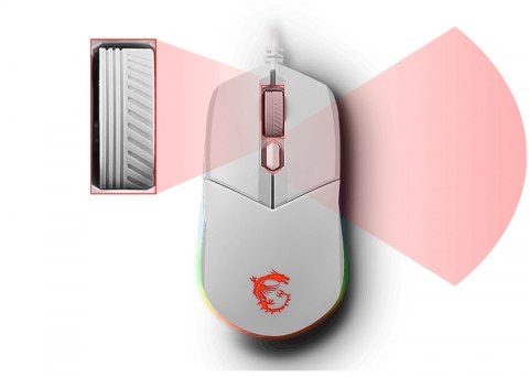 Zestaw Klawiatura + Mysz Vigor GK30 Combo biały MSI