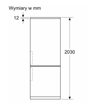 Chłodziarko-zamrażarka KGN39VXBT Bosch