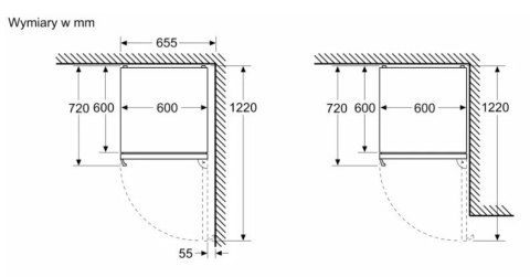 Chłodziarko-zamrażarka KGN39VXBT Bosch