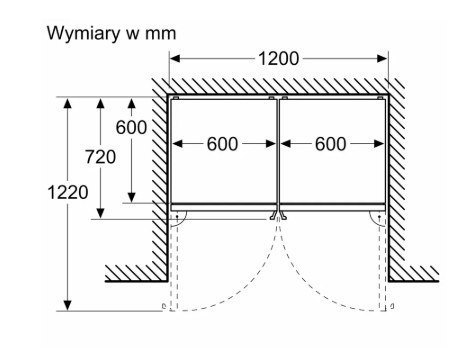 Chłodziarko-zamrażarka KGN39VXBT Bosch