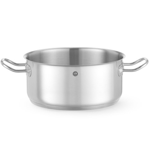 Garnek niski bez pokrywki 4.9 l Kitchen Line śr. 240 x 110 mm Hendi