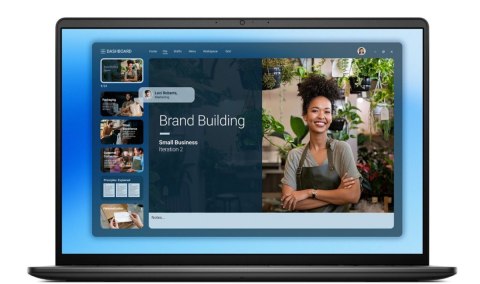 Laptop Dell 16 DC16250 W11P C5 120U/16GB/1TB/16.0 FHD+/Int/FgrPr/WLAN + BT/Backlit Kb/3 Cell/3YPS Carbon Black Dell