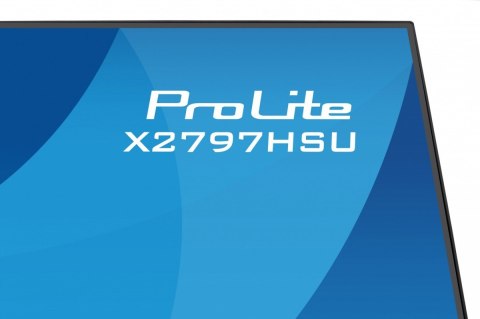 Monitor ProLite 27 cali X2797HSU-B1 IPS,FHD,HDMI,DP,120Hz,350CD,2xUSBv3.2, 2xUSB-C, GW 5lat IIYAMA