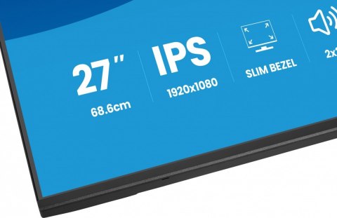 Monitor ProLite 27 cali X2797HSU-B1 IPS,FHD,HDMI,DP,120Hz,350CD,2xUSBv3.2, 2xUSB-C, GW 5lat IIYAMA