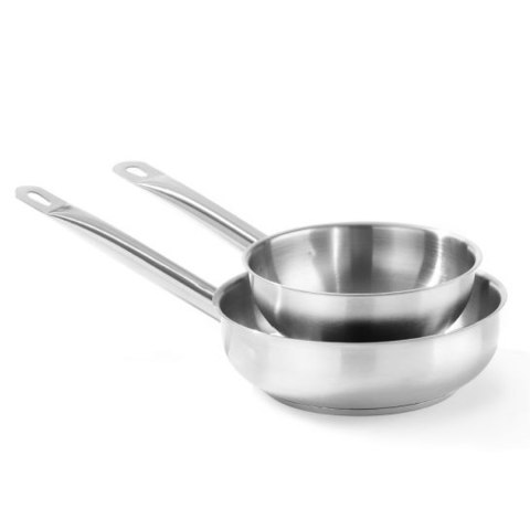 Rondel Kitchen Line do smażenia bez pokrywki 1,6 L śr. 200 mm - Hendi 839409 Hendi