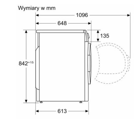 Suszarka WTH86200PL Bosch