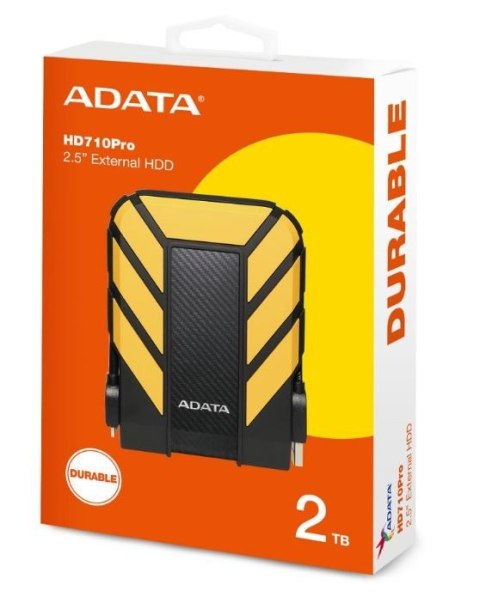 DashDrive Durable HD710 2TB 2.5'' USB3.1 Żółty Adata