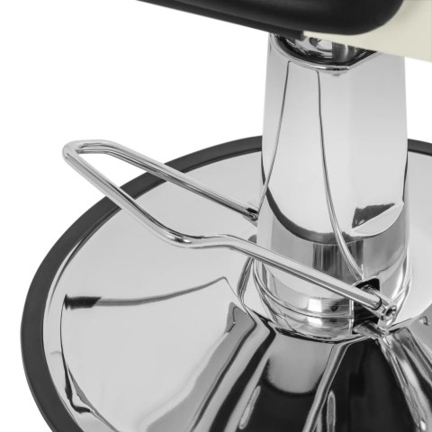 Fotel fryzjerski barberski z zagłówkiem i podnóżkiem Physa KESWICK - beżowy Physa