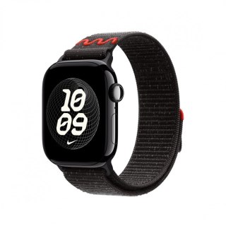 Opaska sportowa Nike w kolorze nocnej czerni do koperty 42 mm Apple